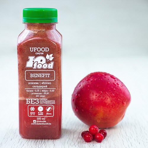 П/П Смузи Клюквенный 300г 201 ккал